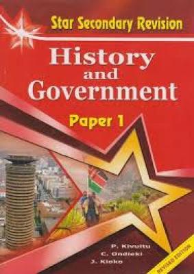 Star Secondary Revision History Paper 1